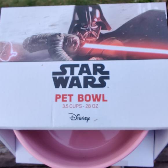 Star Wars Other - Pink Star Wars Pet Bowl